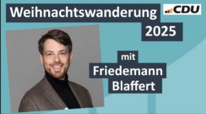 Bei Kaiserwetter den Bürgermeisterkandidaten sehr gut kennen gelernt …