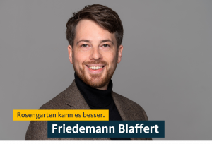 CDU-Rosengarten stellt Friedemann Blaffert als Bürgermeisterkandidaten vor