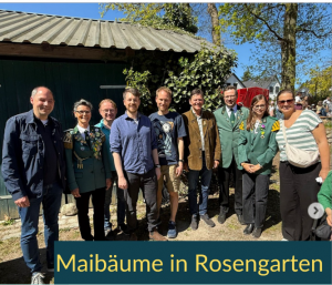 Friedemann Blaffert zu Gast bei den 1.Mai-Feiern in Rosengarten